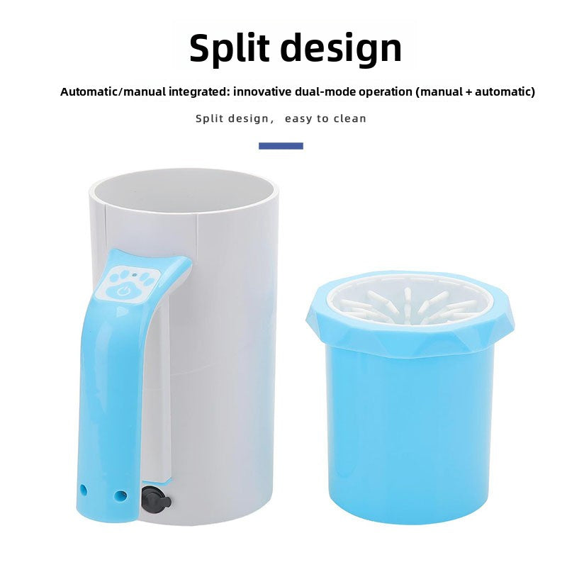 USB Rechargeable Automatic Paw Cleaning Cup for Dogs