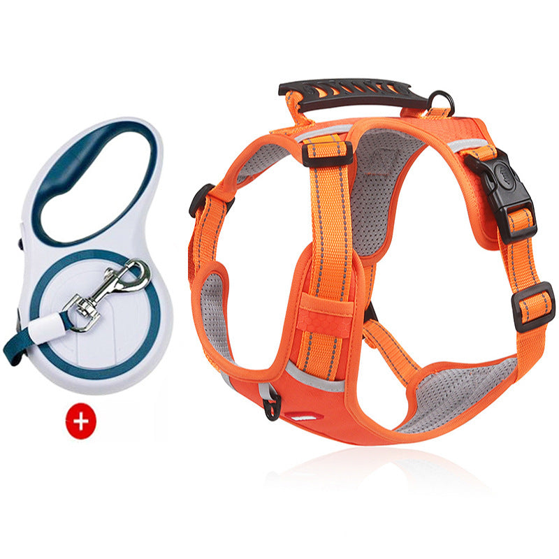 Adjustable burst-resistant dog harness, available from Pet Royale UK