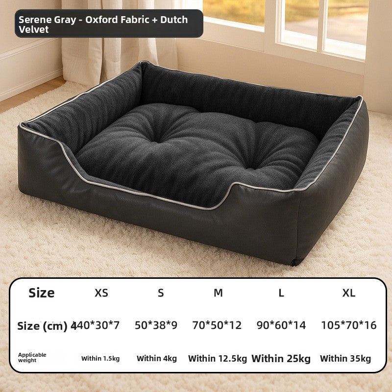 Waterproof Oxford dog crate mat with soft velvet top, photo 6 of 68