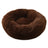Round Plush Pet Bed Donut Cat Dog Nest Mat