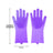 Anti-Scratch Silicone Bathing Gloves for Dogs and Cats