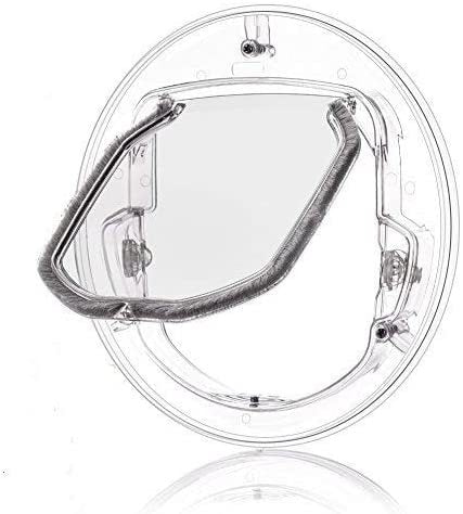 Clear two-way pet door panel for cats and dogs, photo 7 of 7