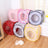 Foldable cat tent bed with play tunnel in rose red, view 1