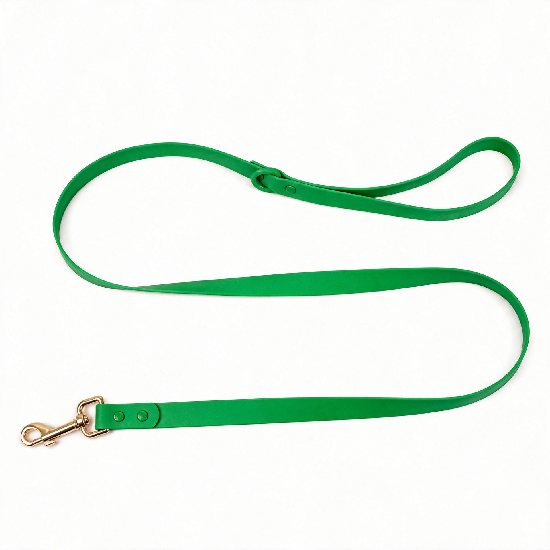 Waterproof PVC dog lead in bright colours in 8 colour options