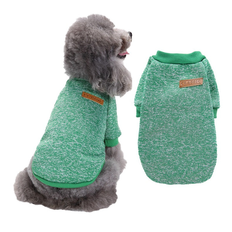 Soft knit fleece jumper for small dogs and cats, available in 12 colours, image 25