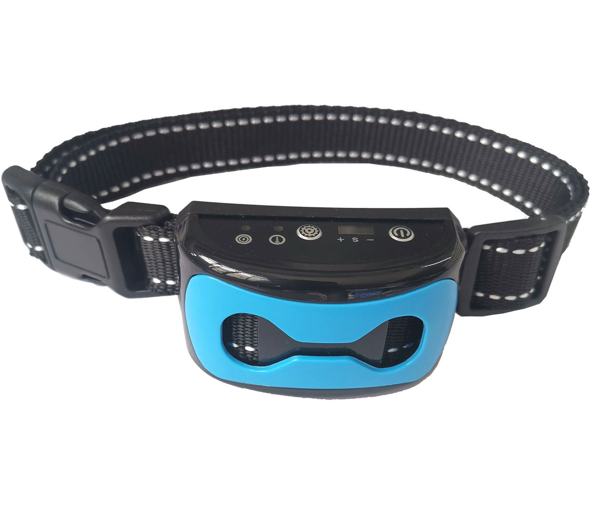 Yellow rechargeable dog bark control collar with vibration, photo 12