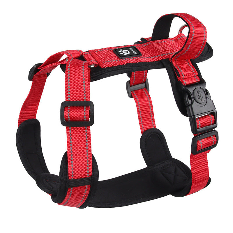 I-shaped escape-resistant dog harness, ideal for everyday use