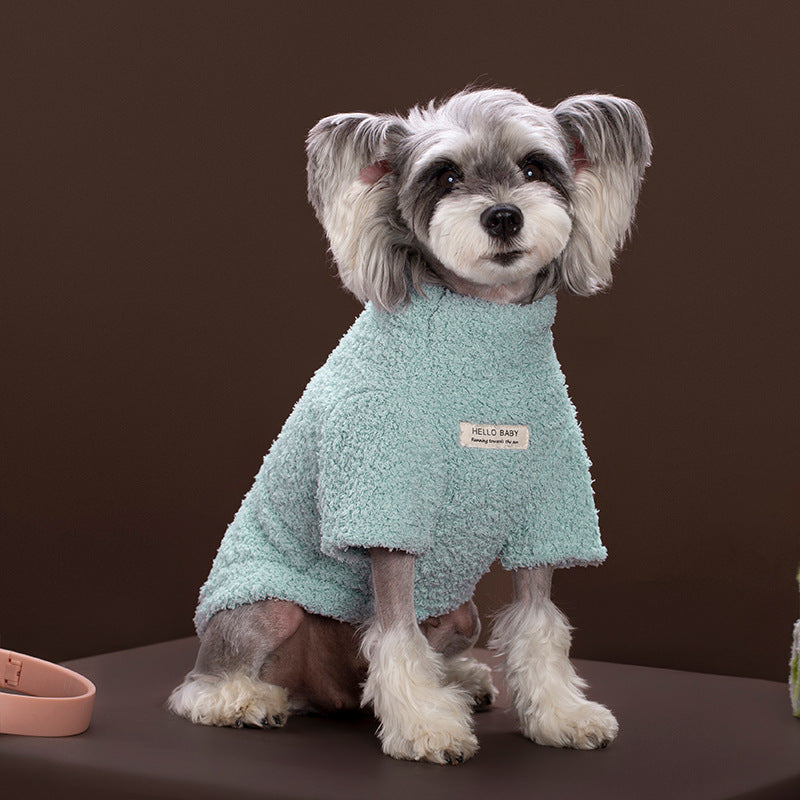 Fleece lined striped dog jumper, available in 9 colours, sizes Small to 2XL, image 14