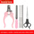 USB Rechargeable Pet Hair Clipper with Ceramic Blade and 4 Combs