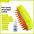 USB Mist Pet Grooming Brush with Handle, Anti-Flyaway Comb