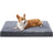Scratch-resistant plush crate mat for dogs, product gallery photo