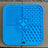 Silicone slow feeder lick mat for dogs in Red, product overview photo