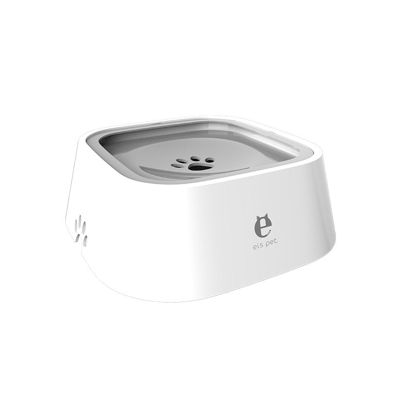 Dog Drinking Bowl Non-wet Mouth Floating Bowl