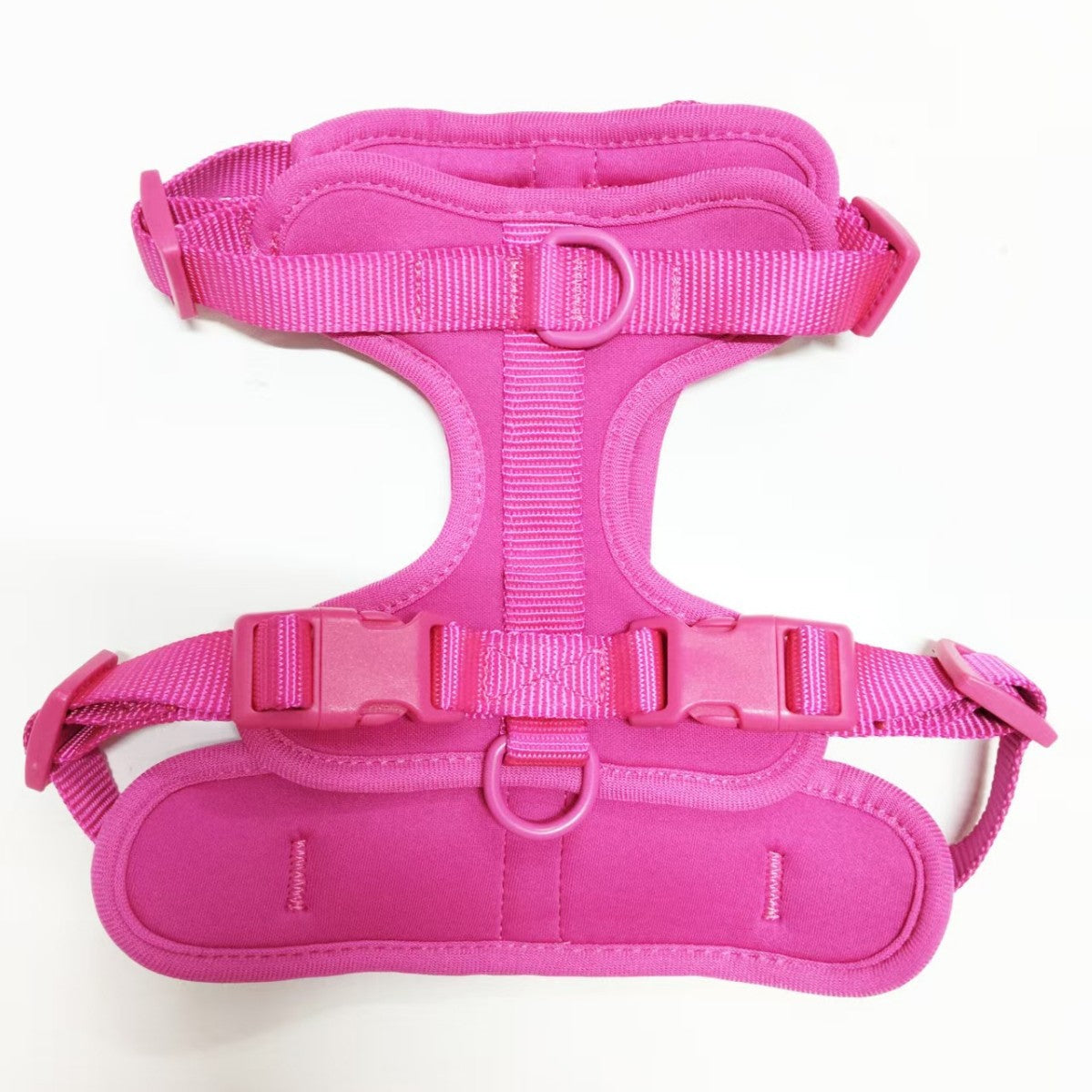 PVC dog harness lead and collar set in bright colours, ideal for everyday use