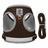 Breathable mesh pet harness and lead set, ideal for everyday use