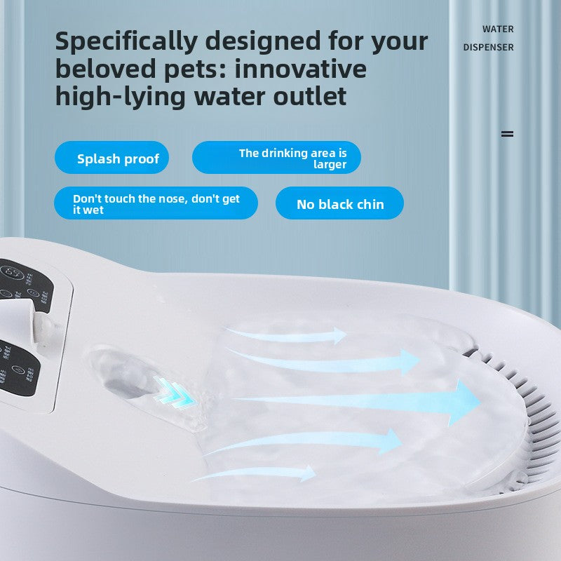 Smart detachable pet water fountain