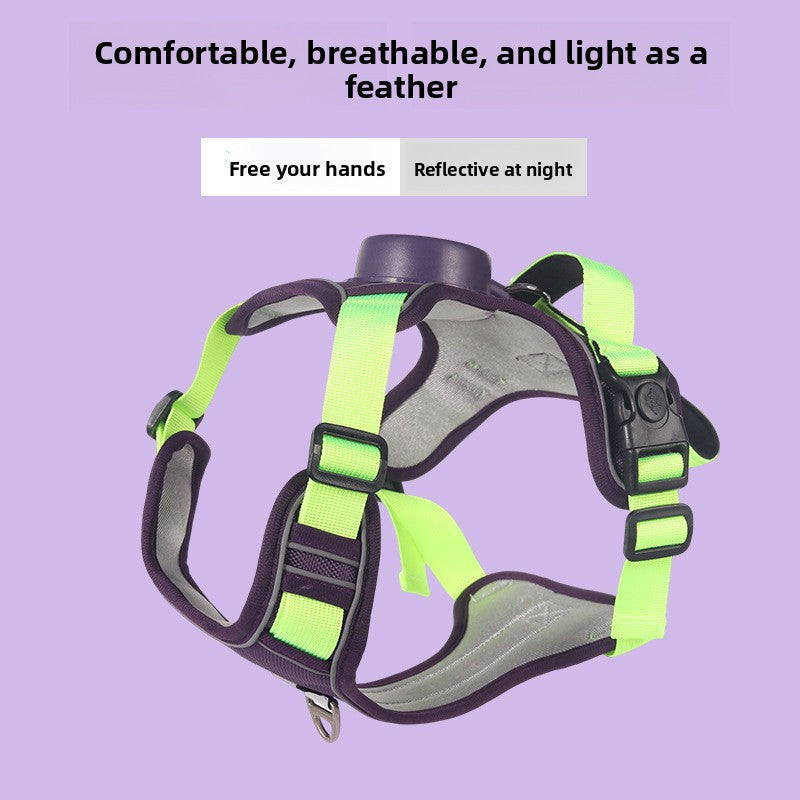 Dog harness vest with built-in retractable lead, product image 18