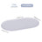 Lilac anti-slip bowl mat under a cat food bowl