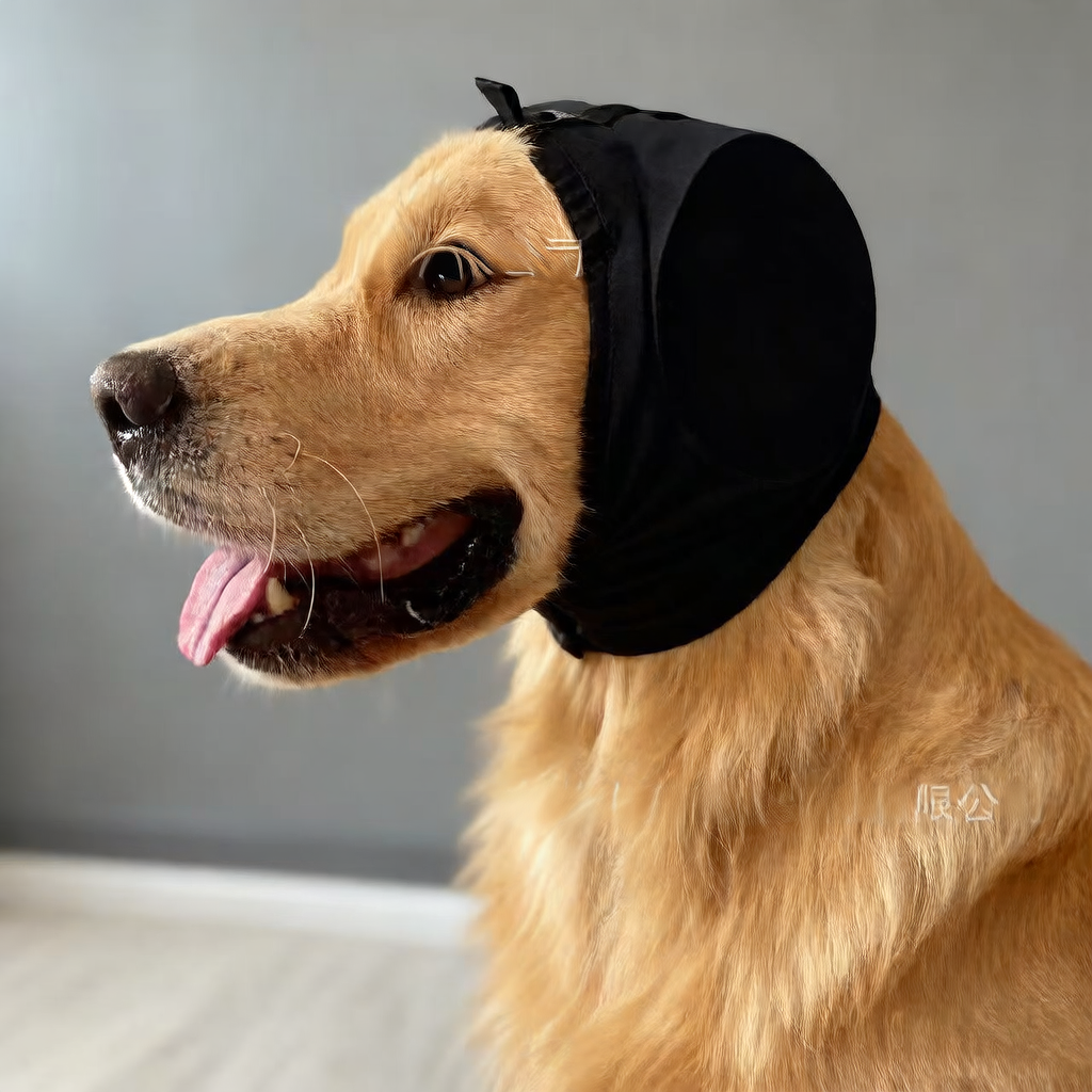 Dog ear muffs with adjustable straps, available in 2 colours, image 2