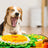Puzzle snuffle mat used for slow feeding hungry dogs