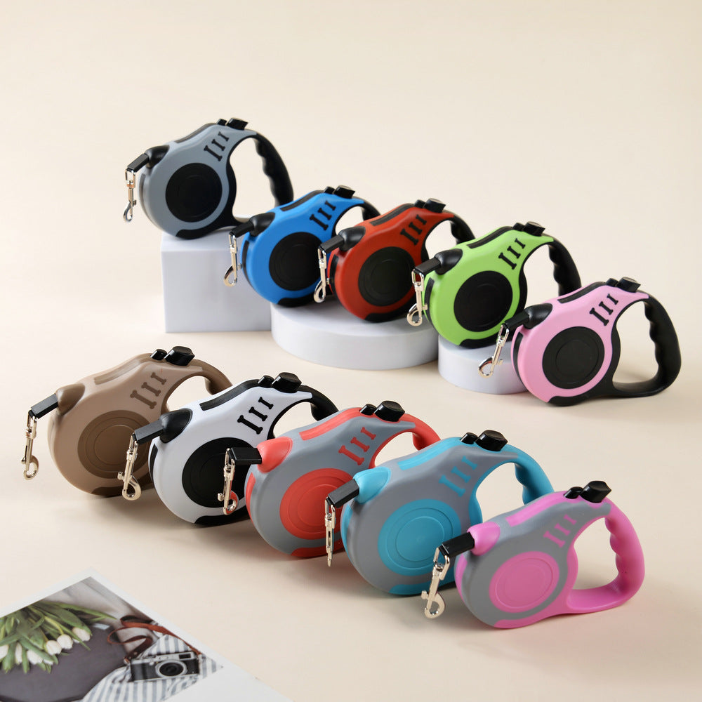 Retractable dog lead with comfort grip, main product photo