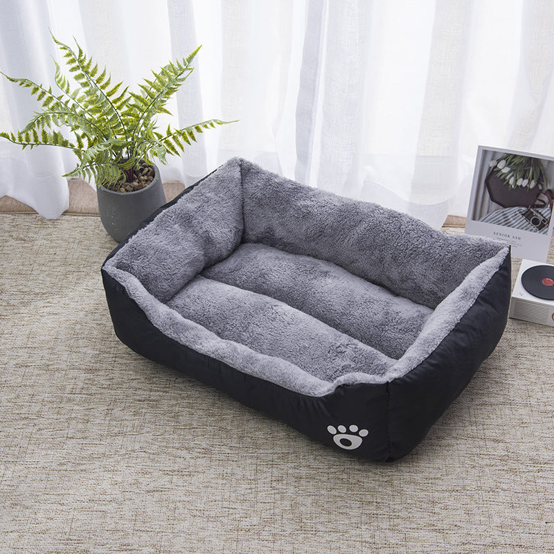 Oxford pet bed in bright colours for dogs and cats, photo 16