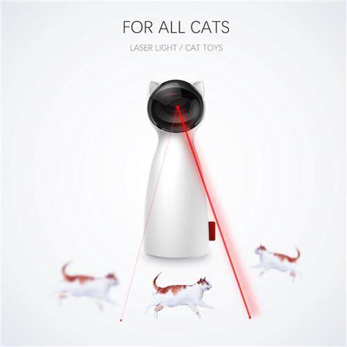 Automatic Laser Cat Toy with Motion Sensor, Interactive Teaser