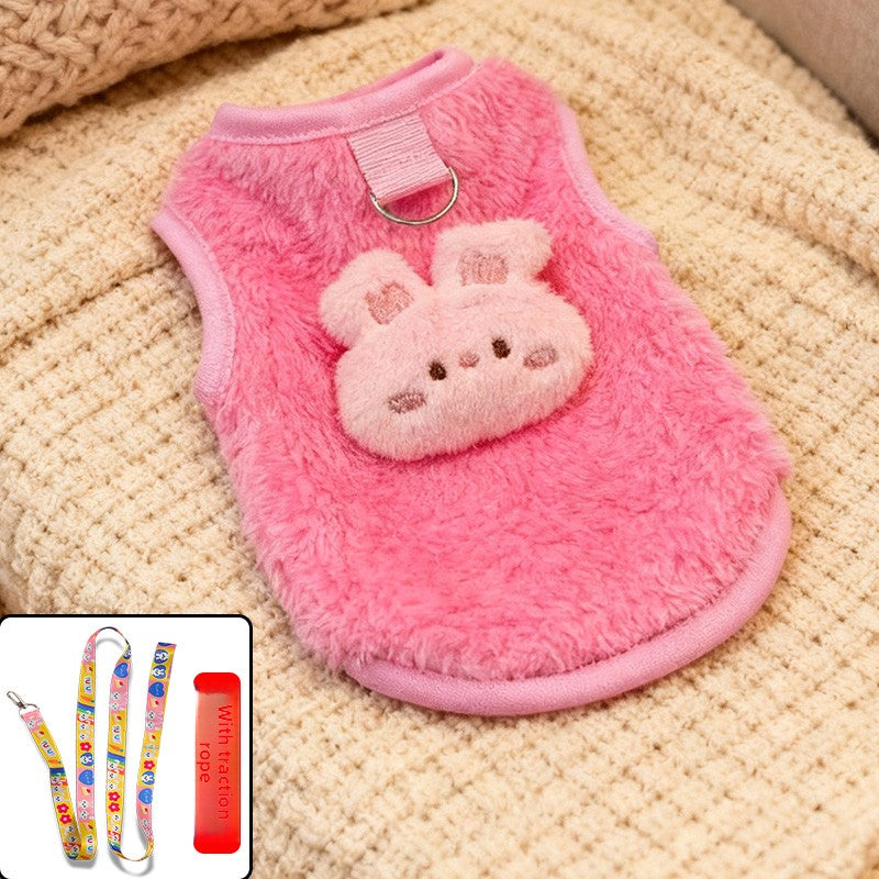 Double sided fleece cat vest, available in 16 styles, image 100
