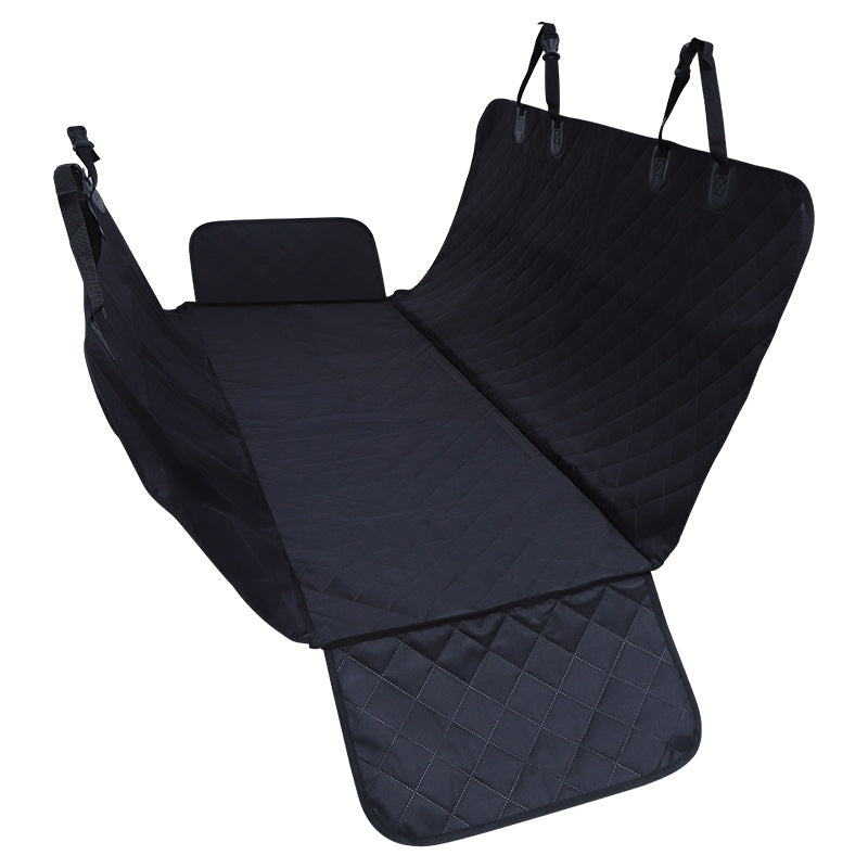Waterproof dog car seat cover on rear seat, photo 5 of 7