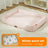 Waterproof Oxford dog bed with raised edges and soft base, photo 49