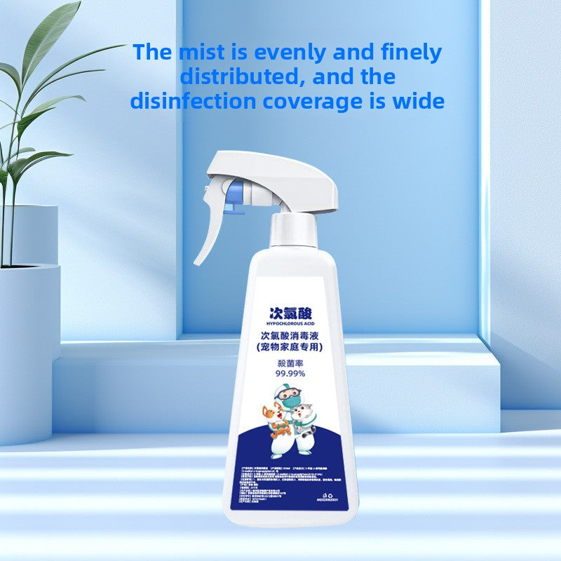 Hypochlorous Acid Pet Disinfectant Spray for Home and Surfaces