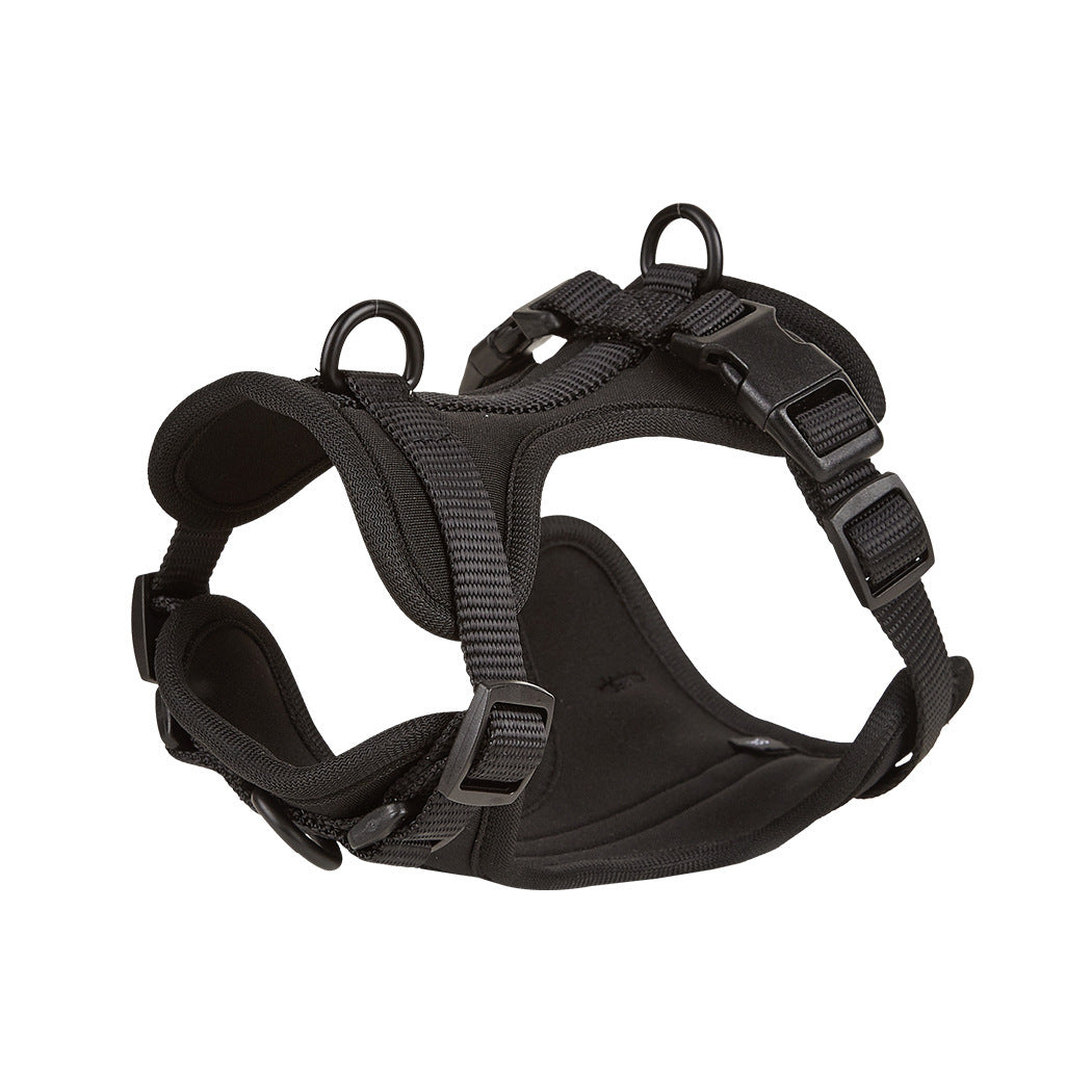 Waterproof PVC dog harness set, available from Pet Royale UK