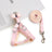 Cute small dog harness with wings and polka dot designs