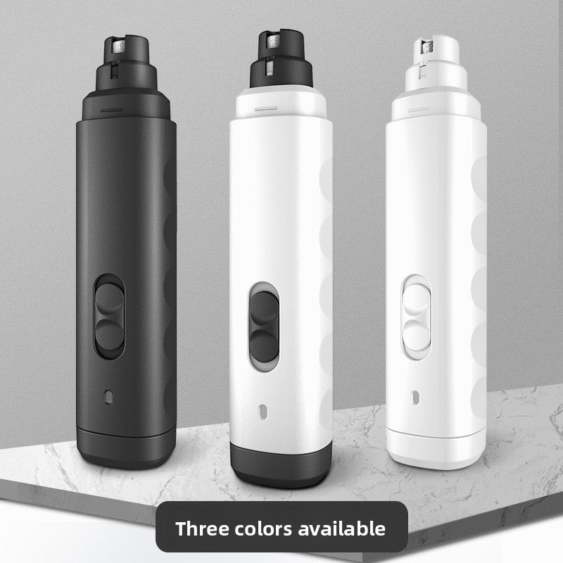 High Power Rechargeable Pet Nail Grinder with Protective Cover