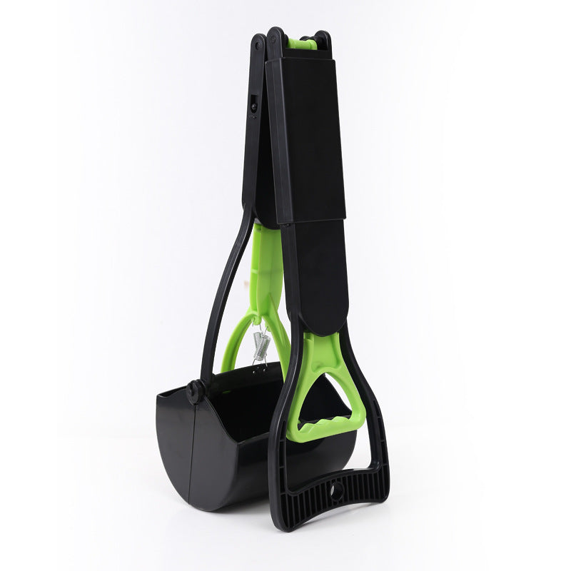 Foldable Long Handle Pet Poop Scooper with 80cm Reach