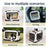 Foldable Oxford fabric dog crate for car travel, photo 2 of 14