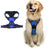 Reflective nylon vest dog harness, available from Pet Royale UK