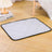 Cotton pet sleeping mat with print in Grey Oxford Waterproof, size 90 x 70cm