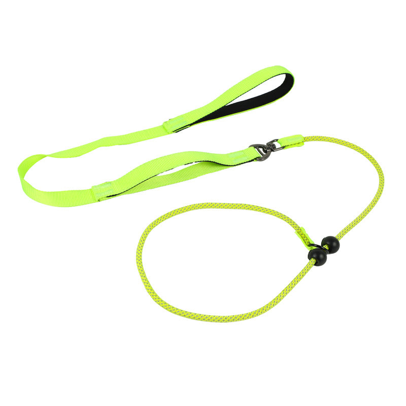 Reflective polyester rope dog slip lead and collar, product image 17