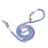 Braided cotton dog lead, main product photo from Pet Royale UK