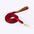 Braided cotton rope dog lead or collar in 25 colour options
