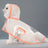 Clear dog rain poncho with coloured edging, available in 7 colours, image 41