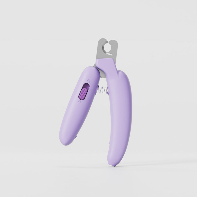 LED Pet Nail Clipper and Grinder with Light