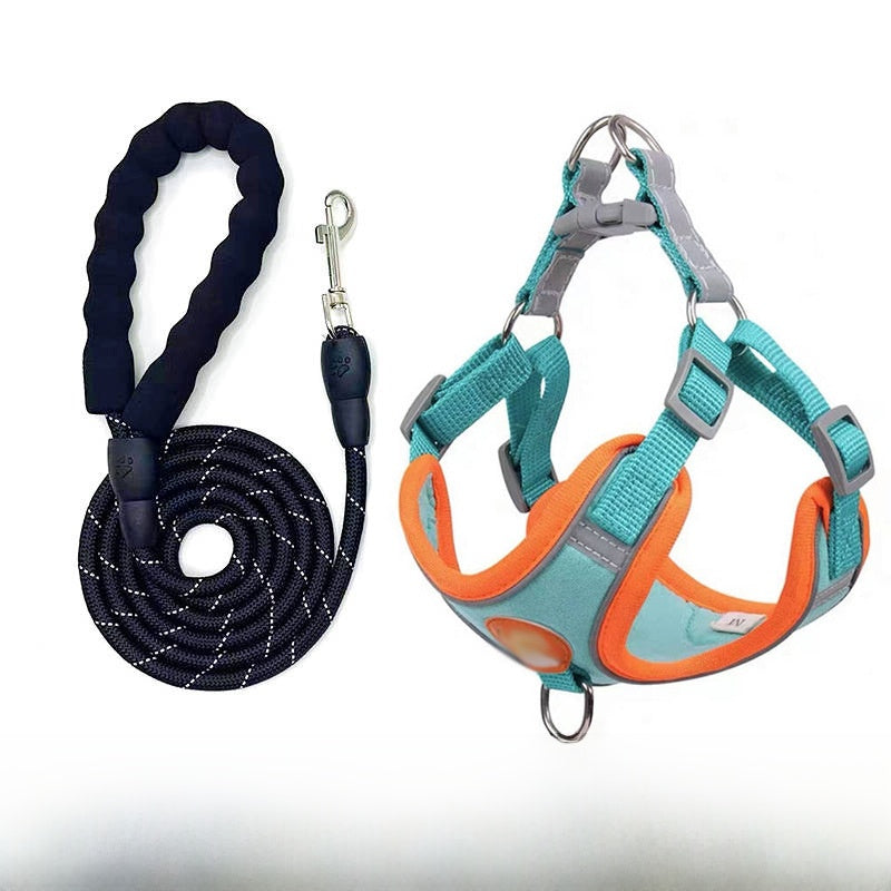 Small dog vest harness, 4 sizes available from Pet Royale UK