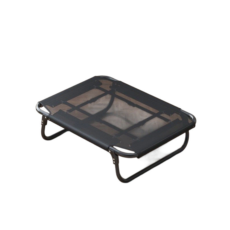 Foldable dog bed with sturdy frame and removable washable cover, photo 17