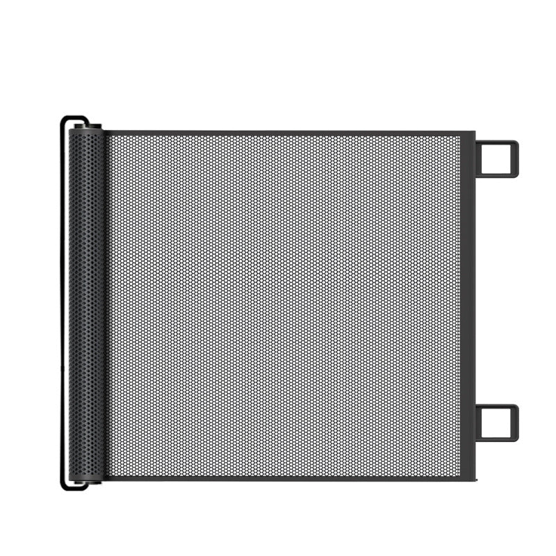 Retractable mesh pet gate for doorways, detail photo 5