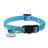 Adjustable cat collar with cute cat head charm and safety buckle, product image 4