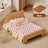 Small dog and cat cushion bed up to 15kg, detail and texture view