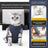 Stretch cotton cat body suit, available in 3 colours, sizes Small to Large, image 4
