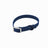 Silicone pet collar with alphabet letters in Purple Collar, in use with a pet